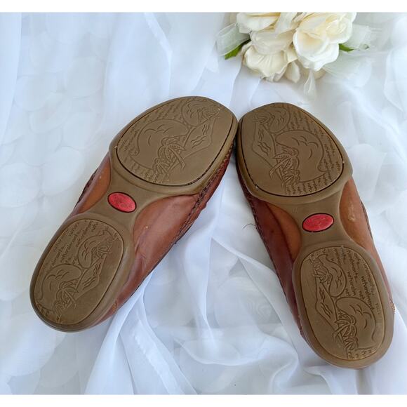 Pikolinos Brown Leather Driving shoes Slip On Loafers Men's 45 US 11-11.5 Spain - Picture 9 of 11